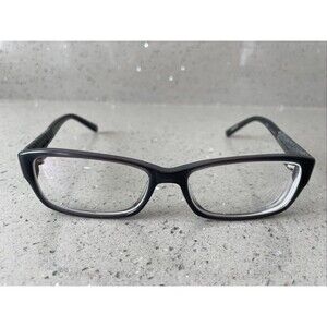 NICOLE MILLER Collection Eyeglasses FRAMES ONLY 53-16-135 Pewter Under Wraps